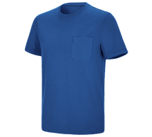 e.s. T-shirt cotton stretch Layer pacific/cobalt