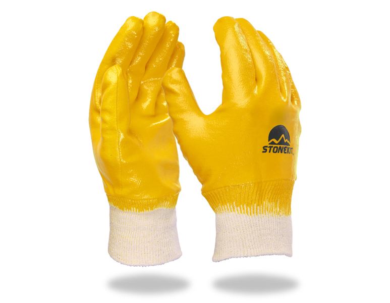 Nitrile gloves Basic, fully coated,pack of 12
