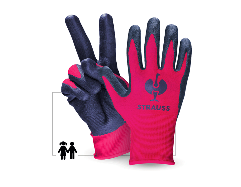 e.s. Children's nitrile foam gloves
