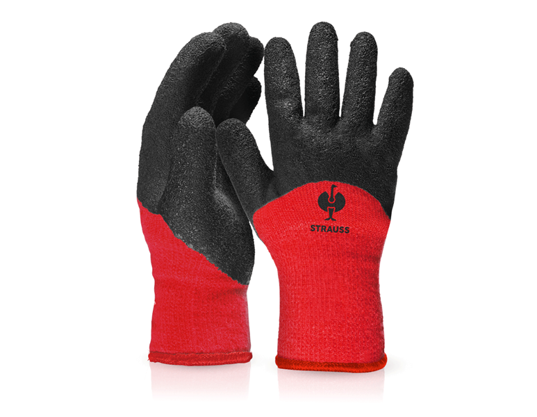 Main view, Cold, Latex winter gloves Ice Grip