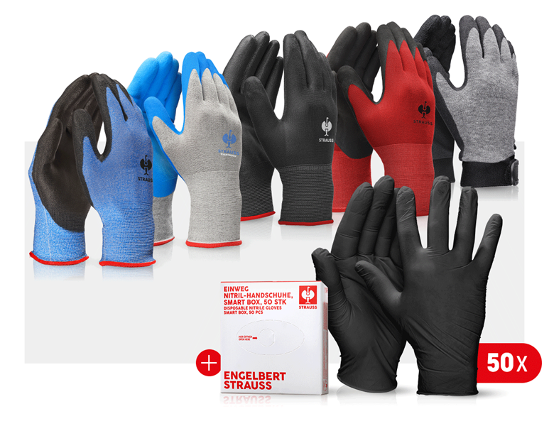 Main view, Gloves, Professional glove set automobile III