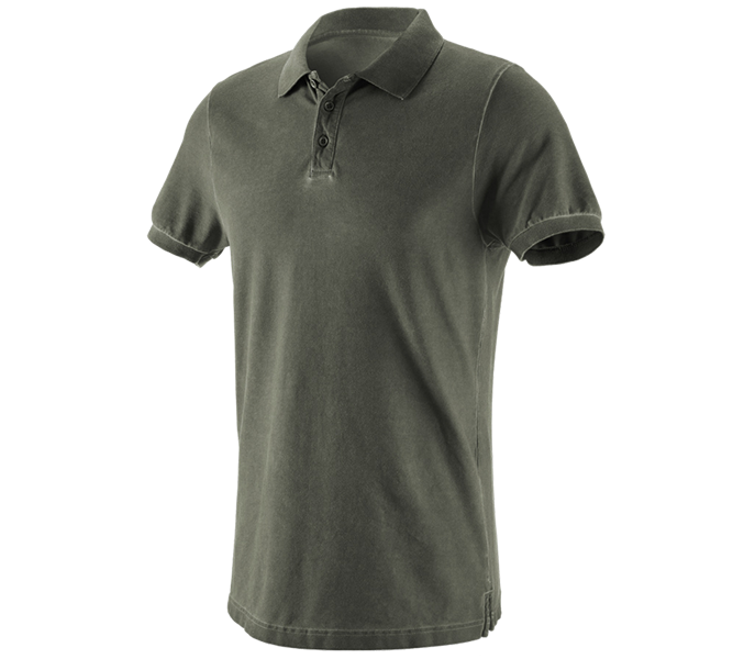 e.s. Polo-Shirt vintage cotton stretch