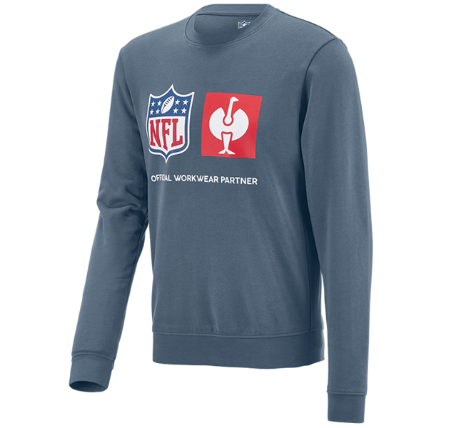 Huvudvy, Samarbeten, NFL Sweatshirt cotton, oxidblå