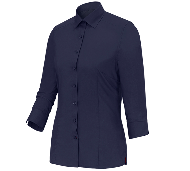 Business blouse e.s.comfort, 3/4-sleeve