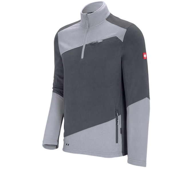 Main view, Cold, Fleece troyer e.s.motion 2020, anthracite/platinum