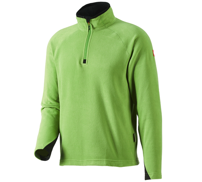 Main view, Cold, Microfleece troyer dryplexx® micro, seagreen