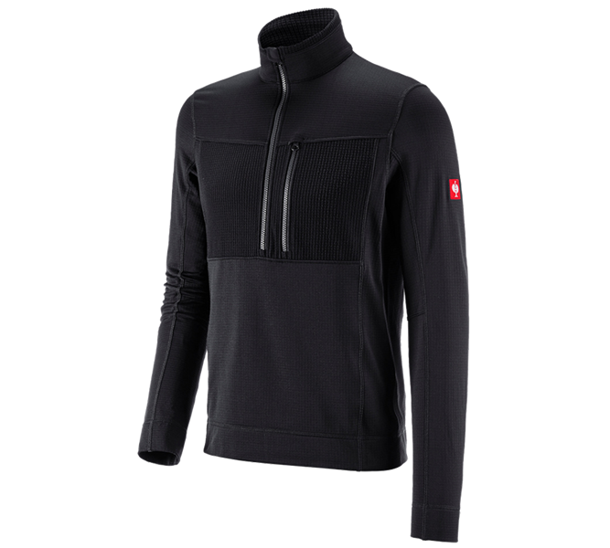 Main view, Pullover | Troyer, Troyer climacell e.s.dynashield, black