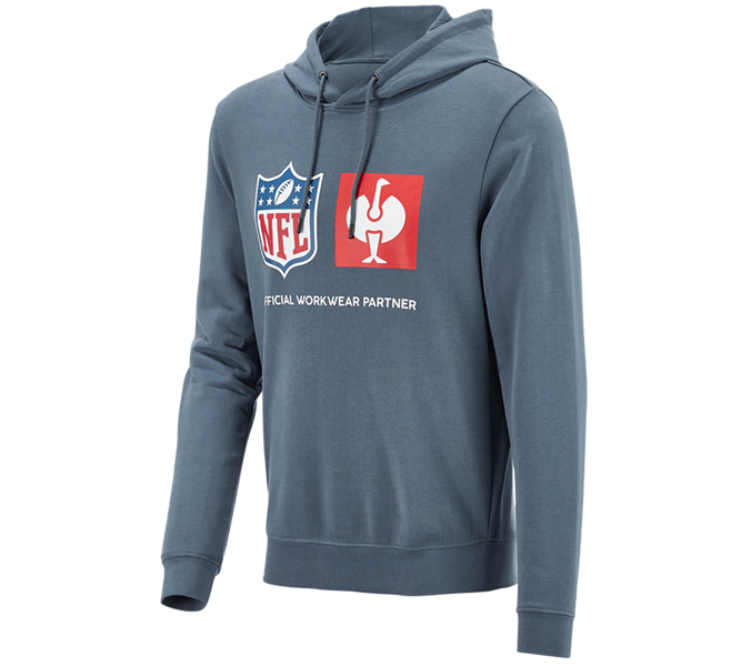 Main view, Collaborations, NFL Hoodie cotton, oxidblue