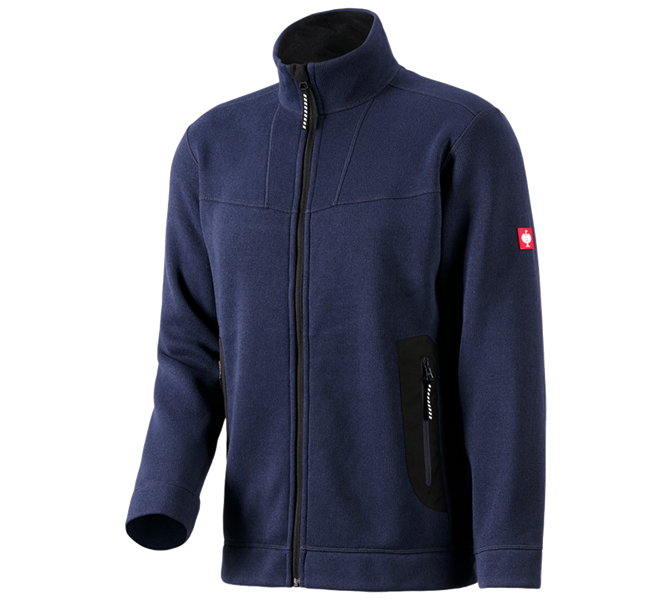 Main view, Cold, e.s. jacket therma-plus, navy