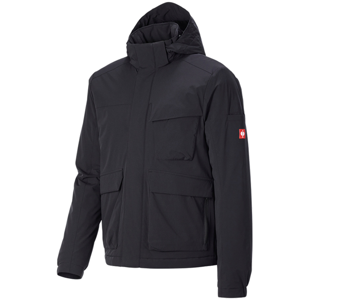 Main view, Winter Jackets, Winter jacket e.s.trail pure, black