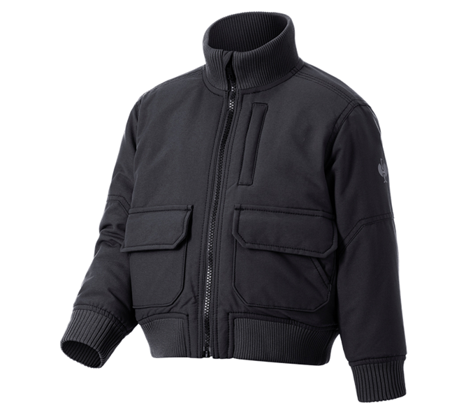 Main view, Winter Jackets, Pilot jacket e.s.iconic, children's, black