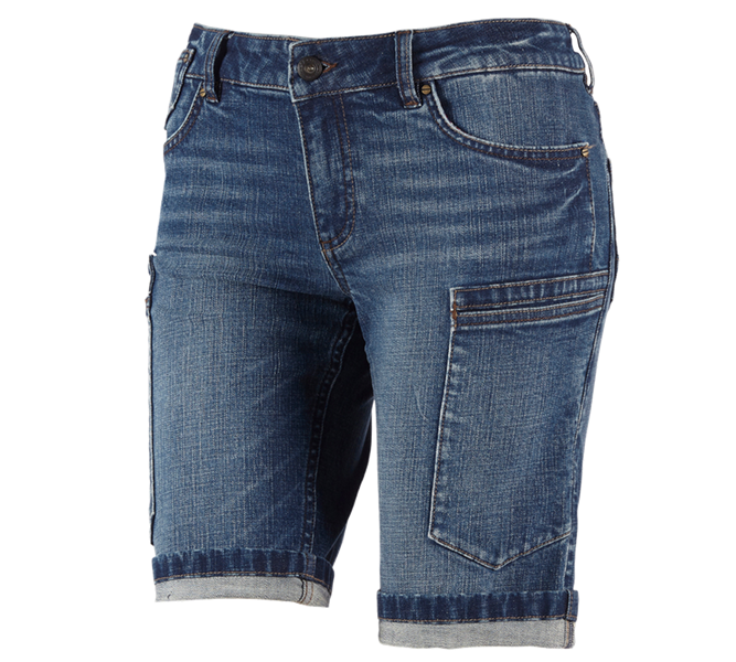 e.s. 7-pocket jeans shorts, ladies'
