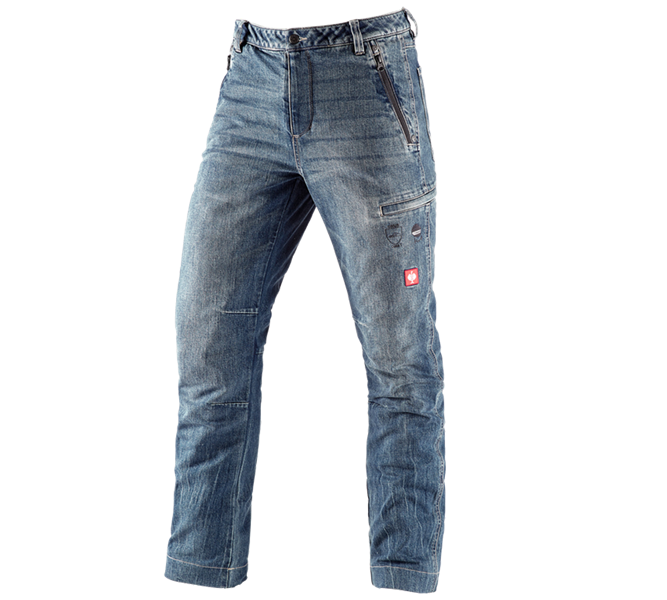 e.s. skogsbruks-snittskydds-jeans