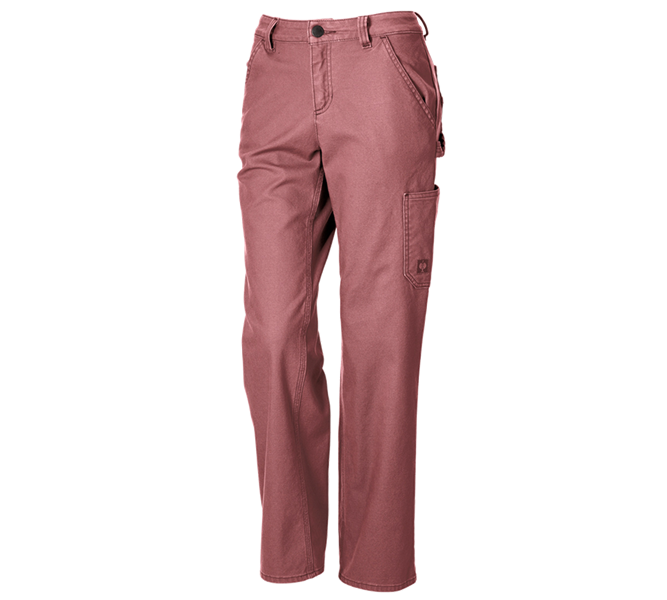 Main view, New Products, Trousers e.s.iconic, ladies', oxidred