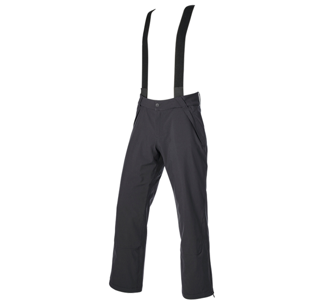 Main view, New Products, Functional trousers e.s.trail snow, black