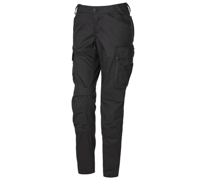 Main view, e.s.trail, Trousers e.s.trail pure, ladies', black