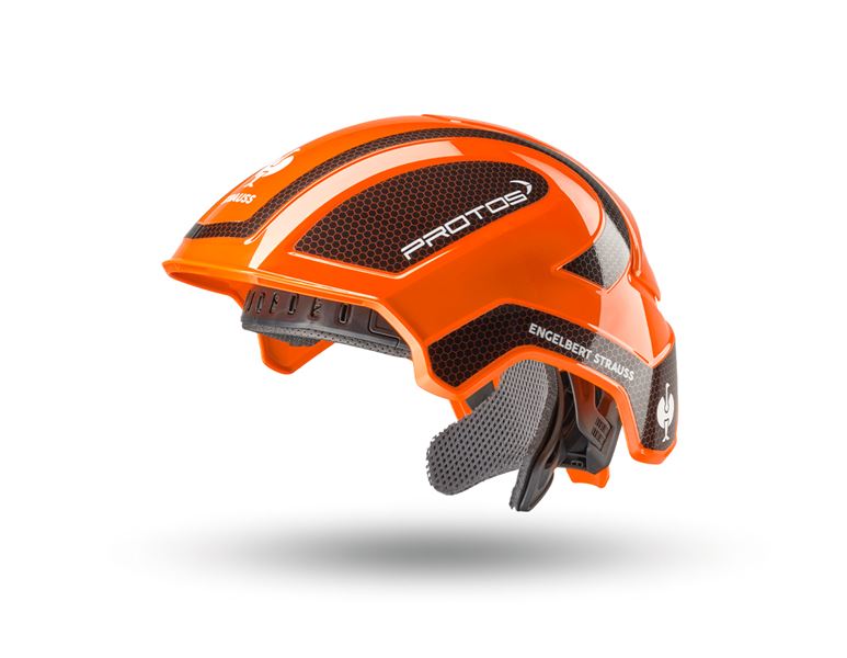 Main view, Personal Protection, e.s. Work helmet Protos®, orange/black