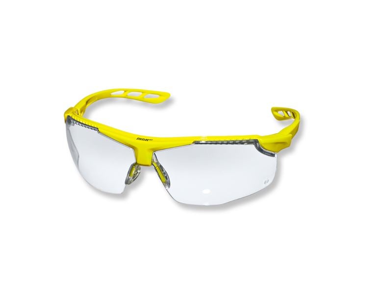 Main view, Safety Glasses, e.s. Safety glasses Loneos, high-vis yellow