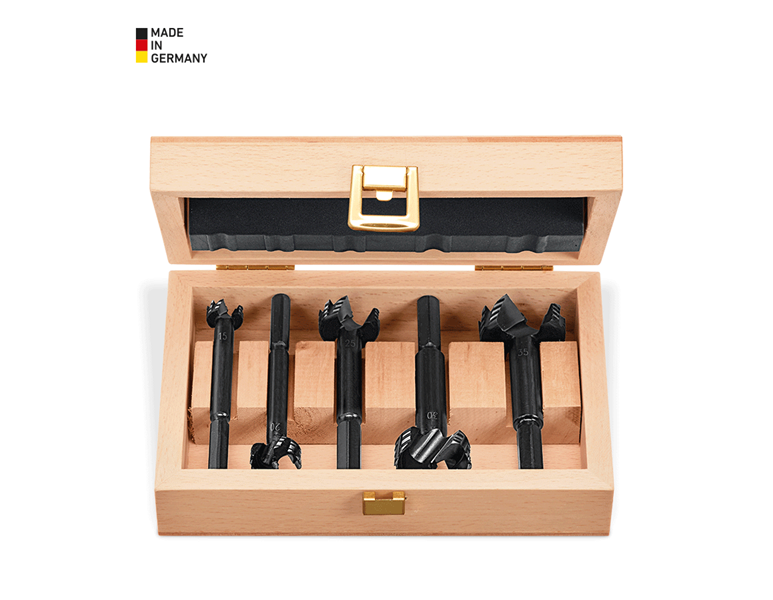 Main view, Wood drills, e.s. Forestry drill set ultimate