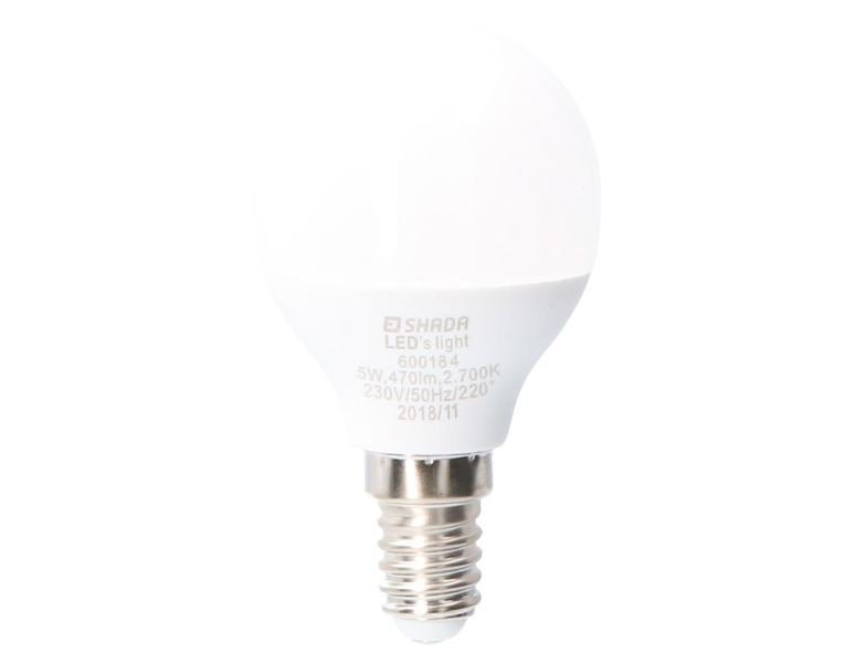 Huvudvy, Elektriska artiklar, LED-lampa E14 Globe