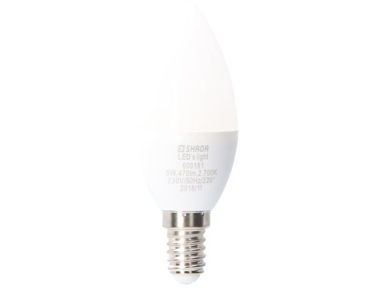 Huvudvy, Elektriska artiklar, LED-lampa E14