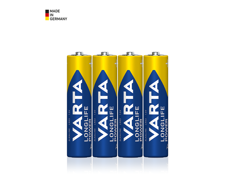 Huvudvy, Elektronik, VARTA Micro AAA Batterier