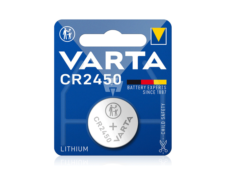 Main view, Electrical items, VARTA button cells CR2450