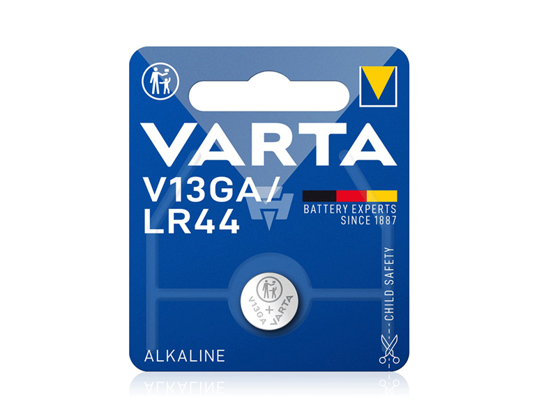 Main view, Electronics, VARTA button cells V13GA/LR44