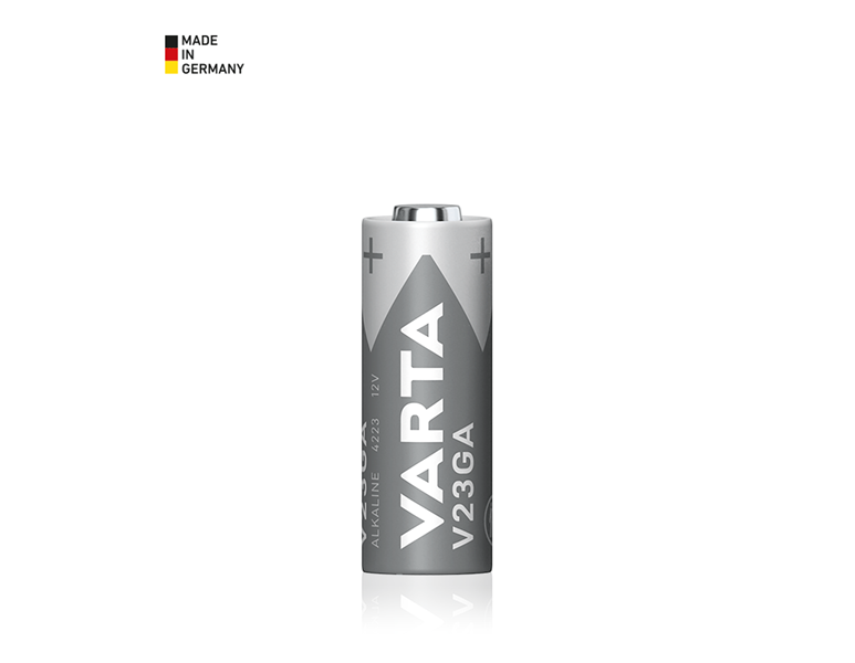 Main view, Electronics, VARTA V23GA Battery