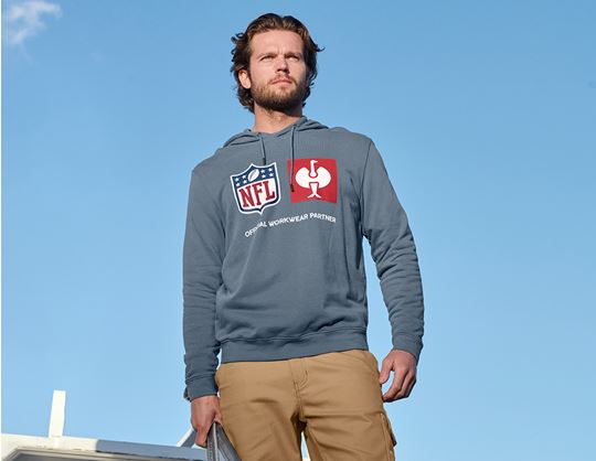 Vy 2, NFL Hoodie cotton, oxidblå