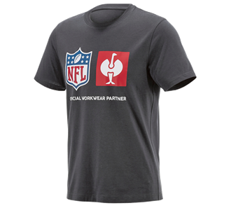 Huvudvy, NFL T-Shirt cotton, karbongrå