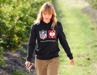 Vy 3, NFL Hoodie cotton, ladies, svart