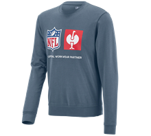 Huvudvy, NFL Sweatshirt cotton, oxidblå