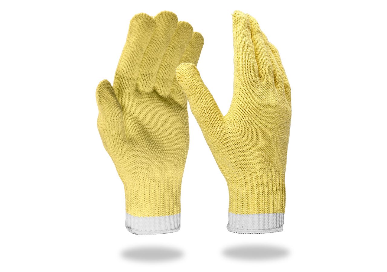 Textile: Aramid knitted gloves