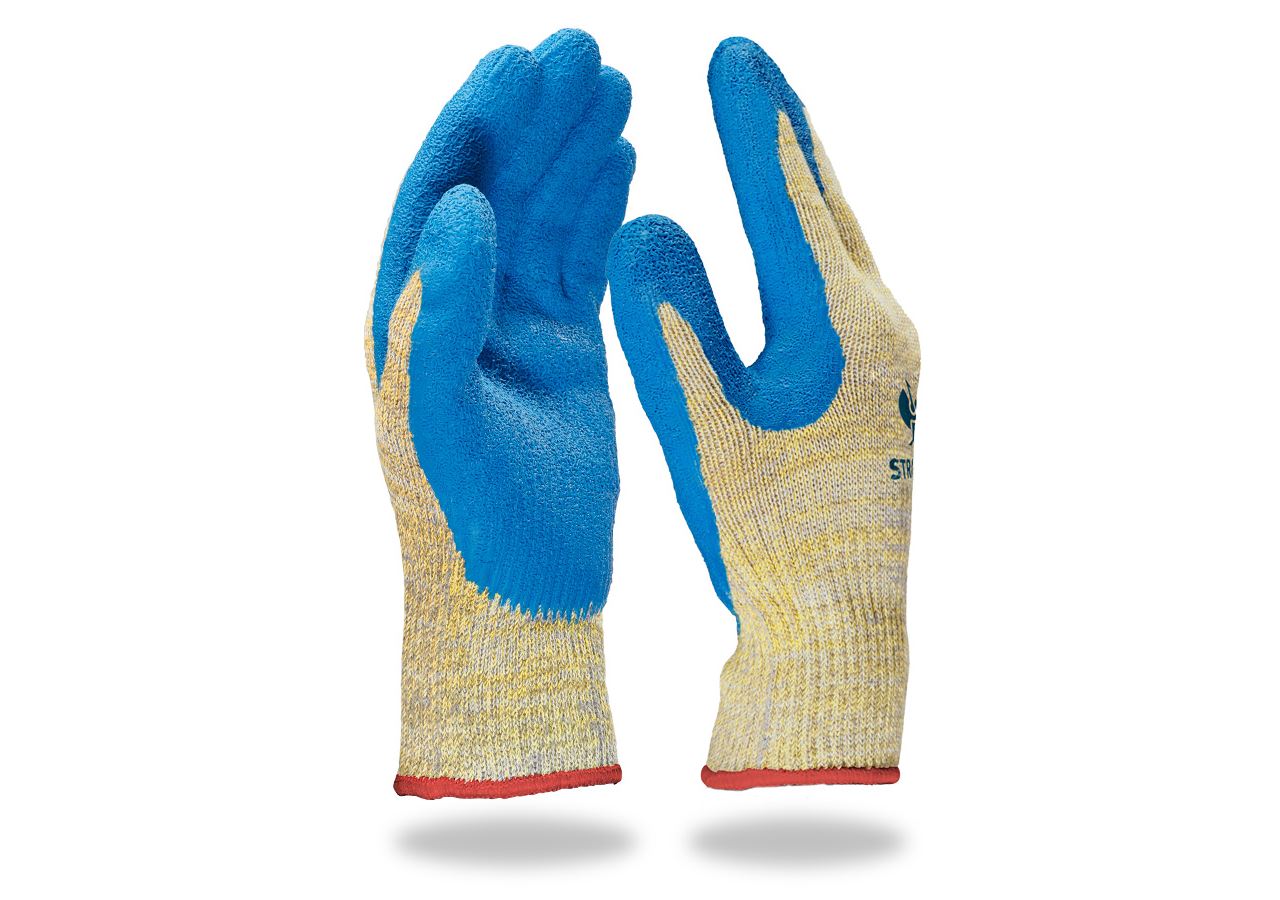 Coated: Aramid latex gloves Cutprotec