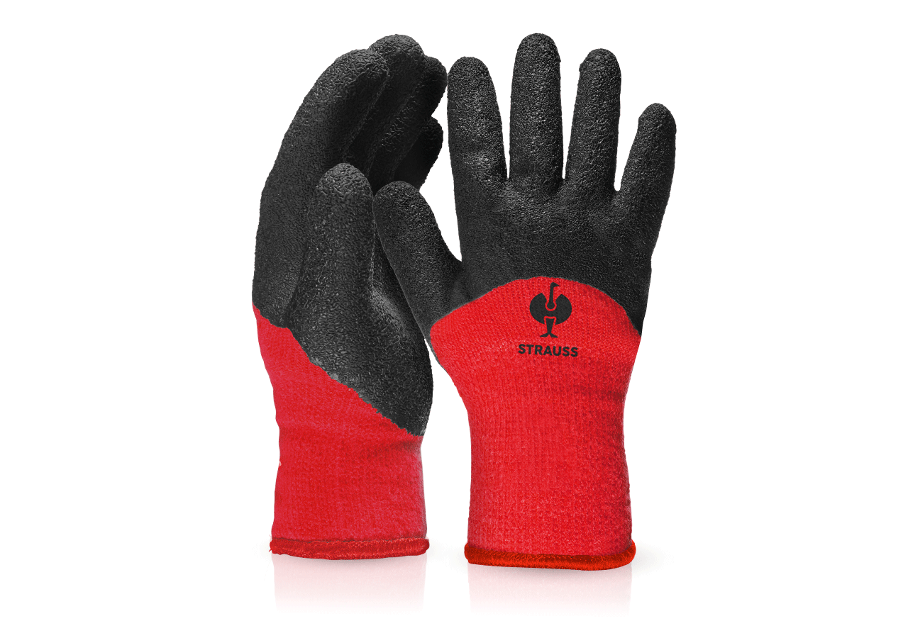 Coated: Latex winter gloves Ice Grip