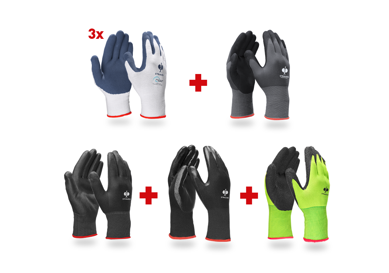 Sets | Accessories: Gloves – professional set coating II