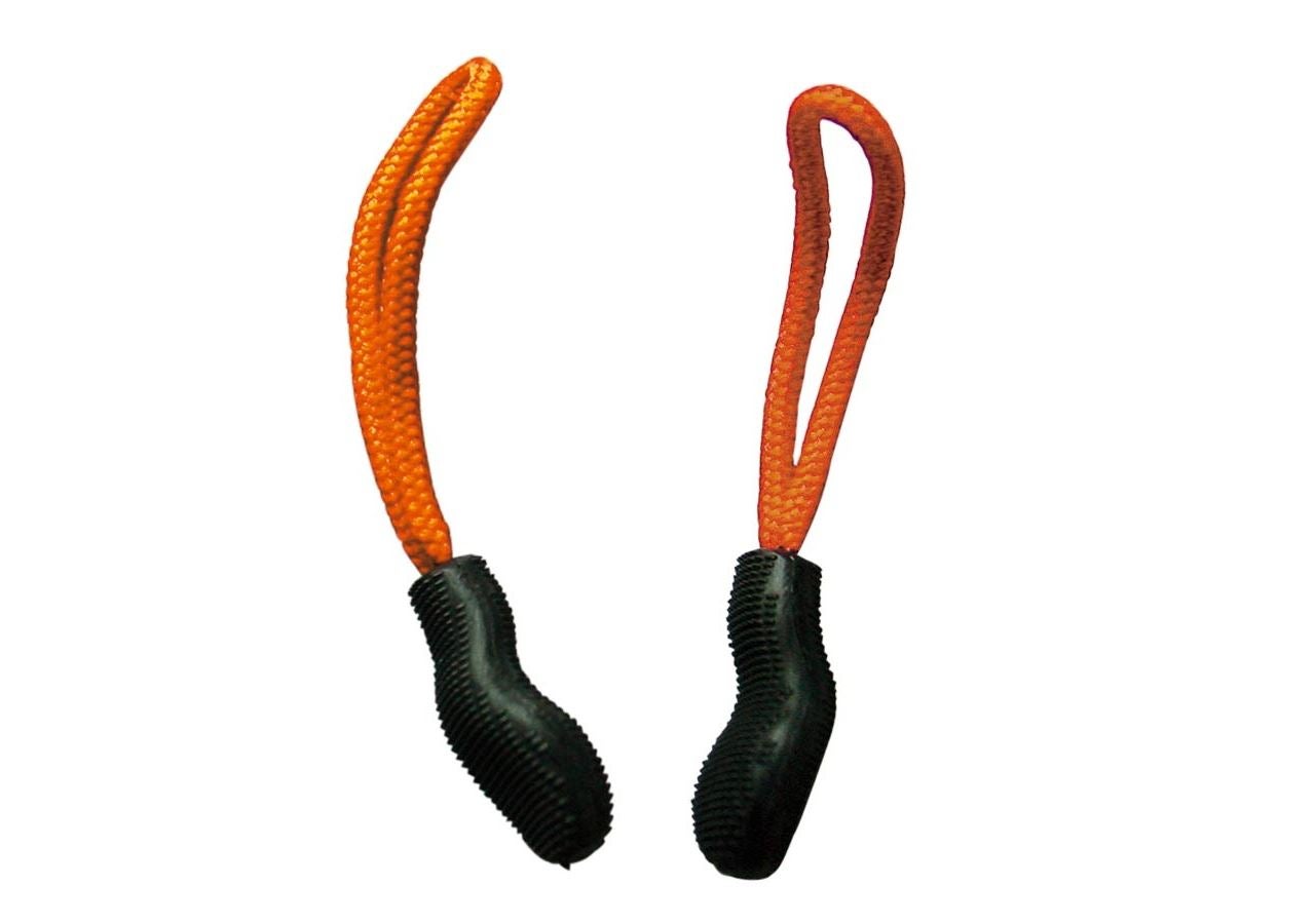 Accessories: Zip puller set + orange