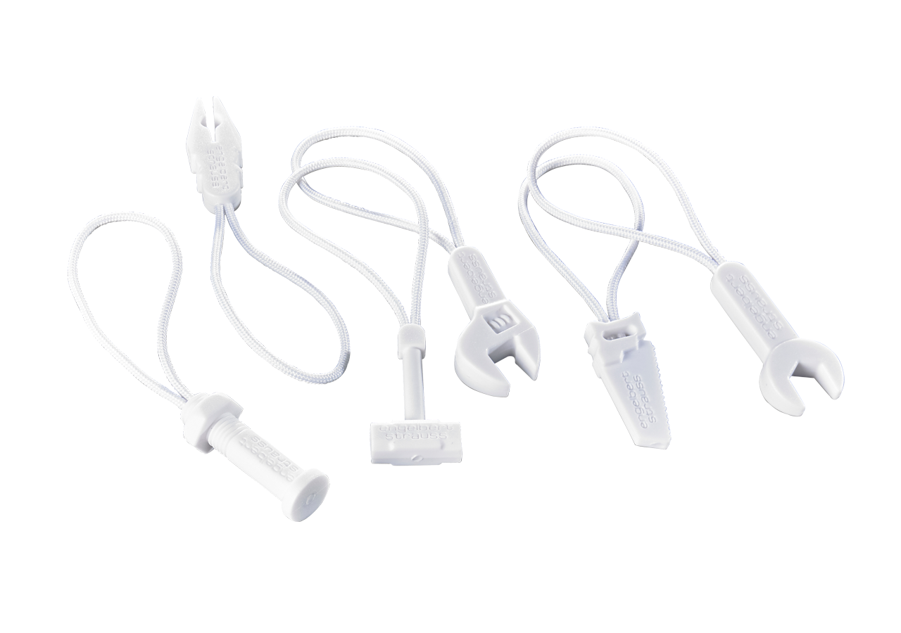 Accessories: Zip puller set e.s.motion 2020 + white