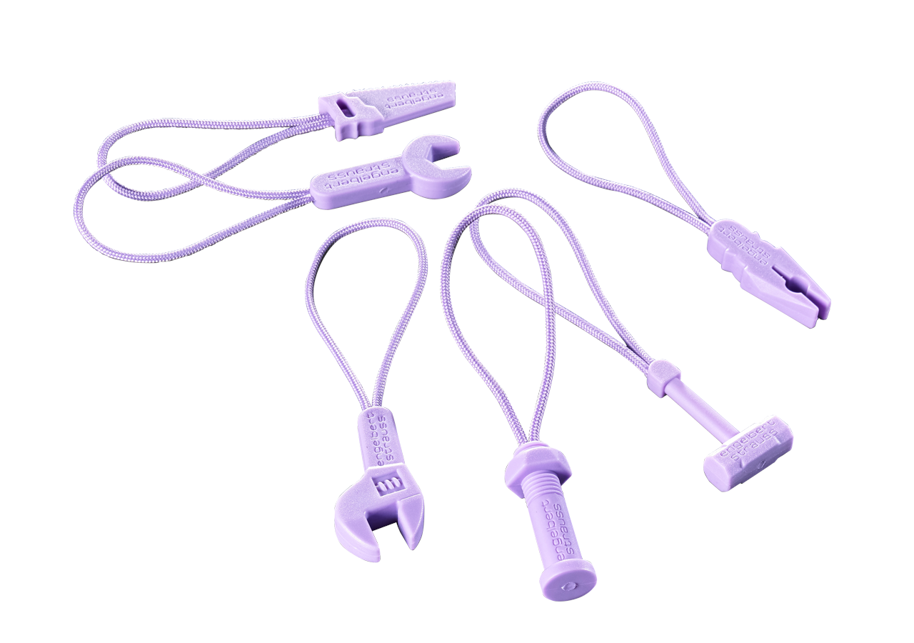 Accessories: Zip puller set e.s.motion 2020 + lavender