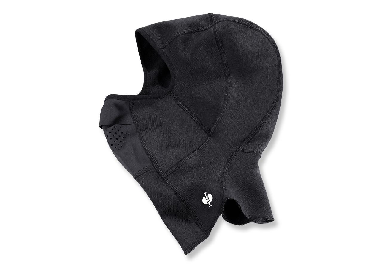 Accessoarer: e.s. FIBERTWIN® thermo stretch väderskyddsmask + svart