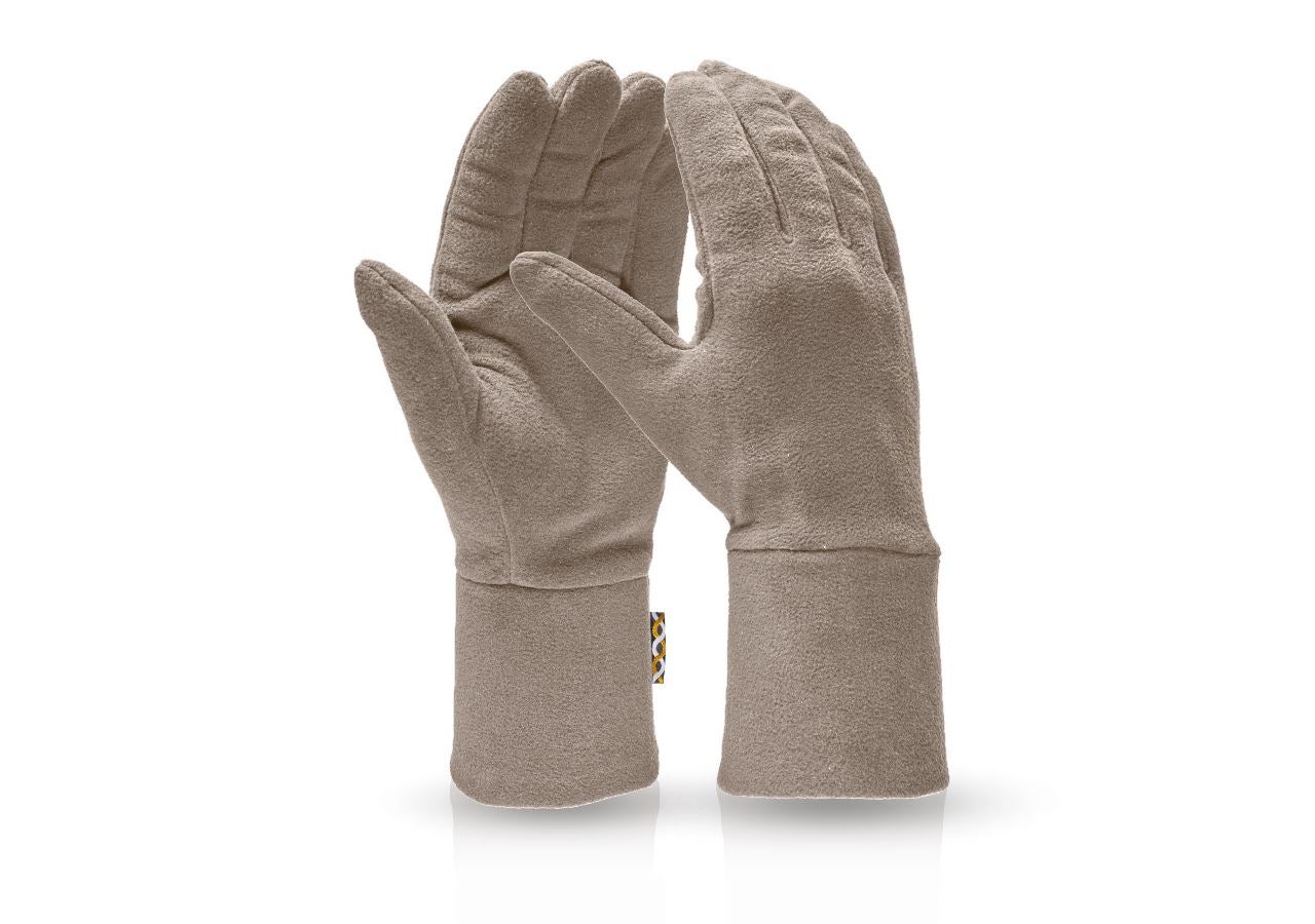 Textil: e.s. FIBERTWIN® microfleece handskar + sten
