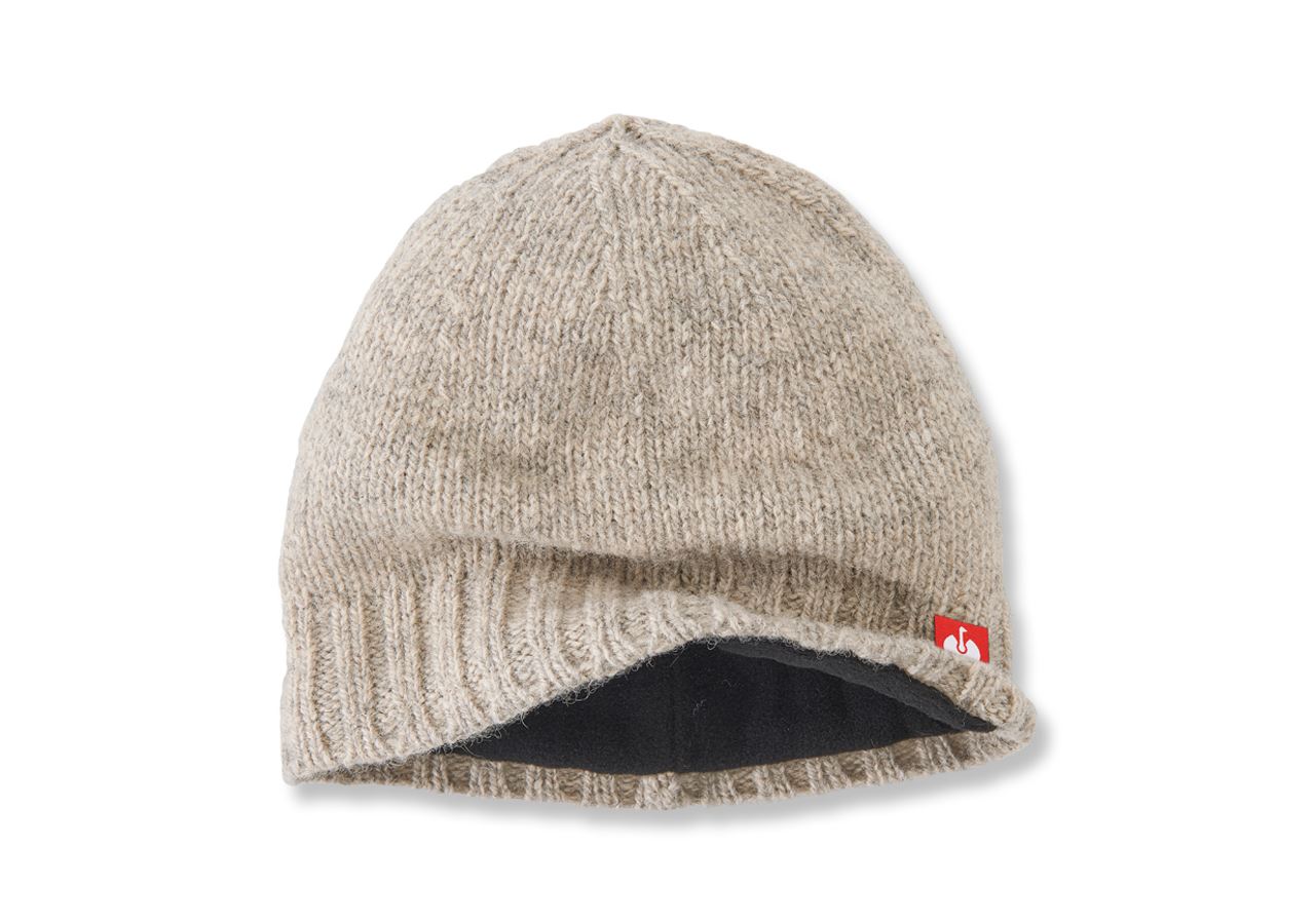 Plumbers / Installers: e.s. Chunky knit hat + nature
