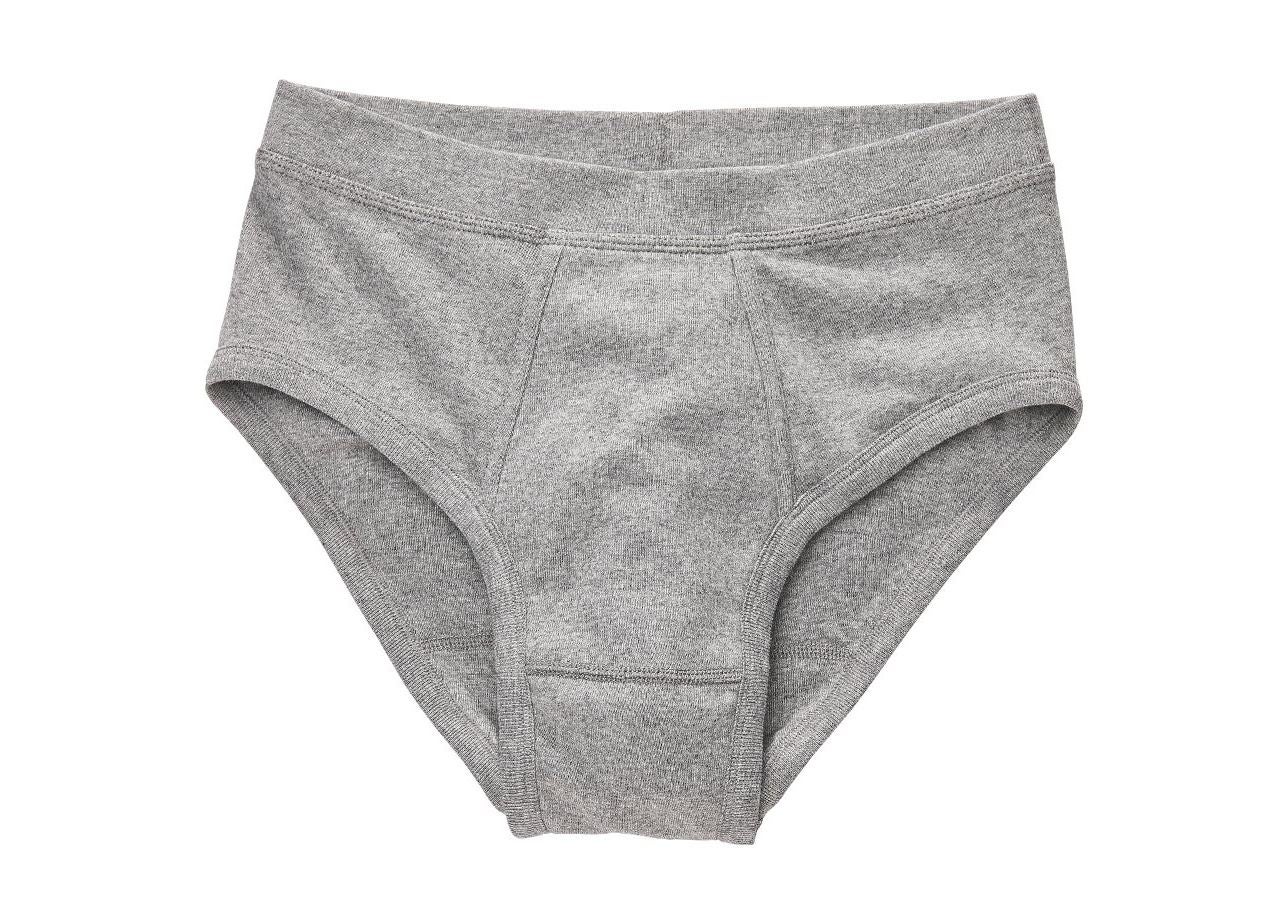Underkläder |  Underställ: e.s. finribbade kalsonger classic, 2-pack + gråmelerad