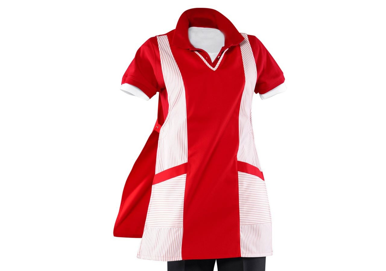 Aprons: Tabard Lydia + red/white