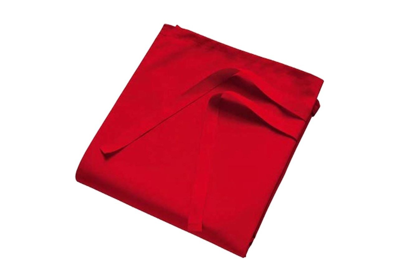 Förkläde: Bröstlappsförkläde Villach + röd