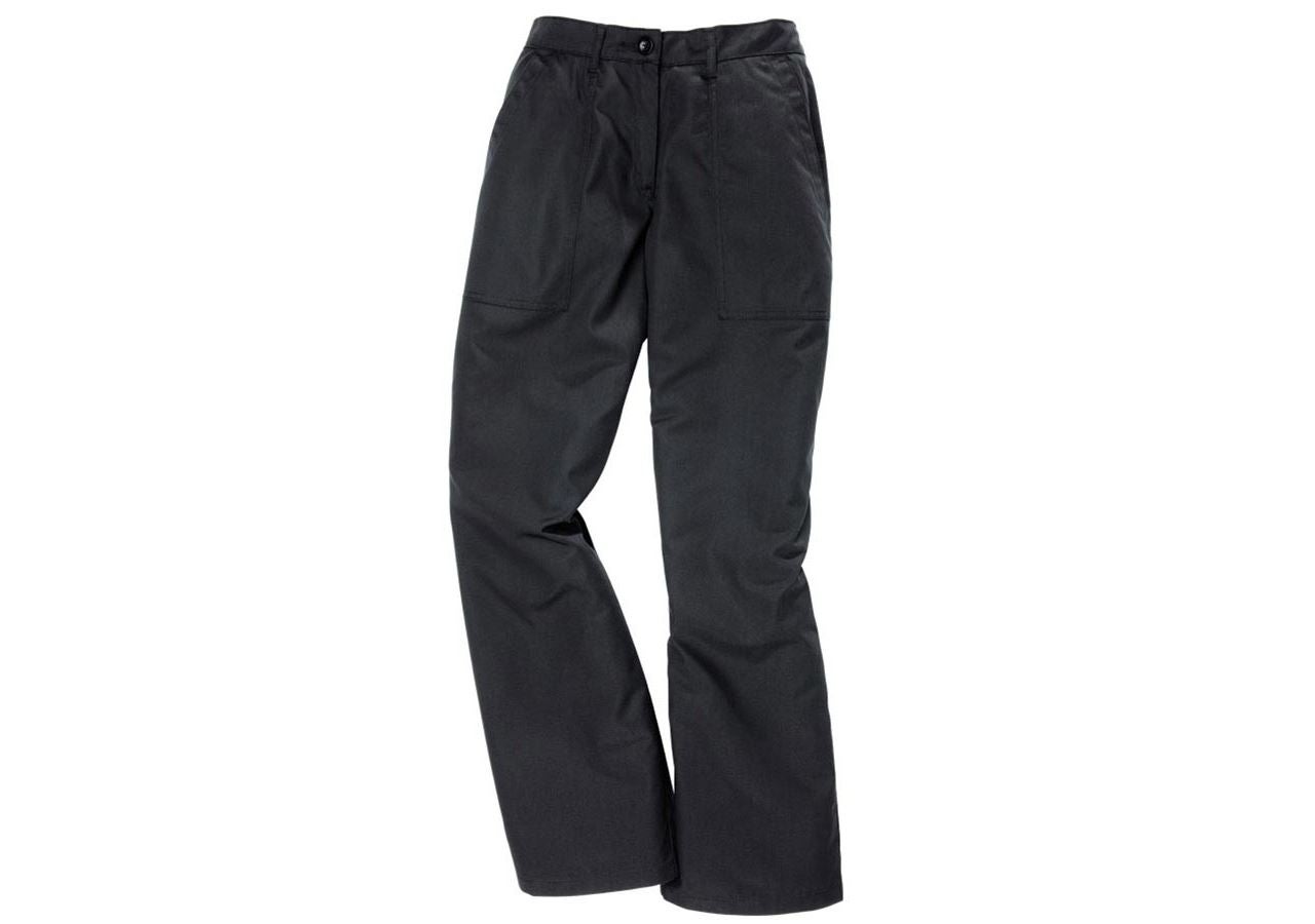 Work Trousers: Women's trousers Anne II + black