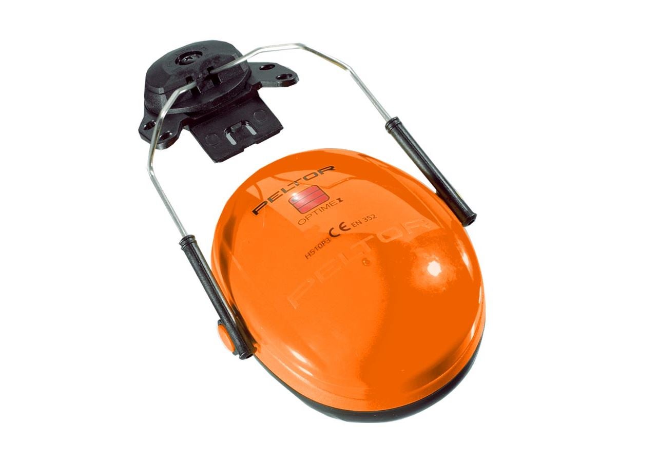 Accessories: 3M Peltor Hearing protectors for helmet Optime I + orange
