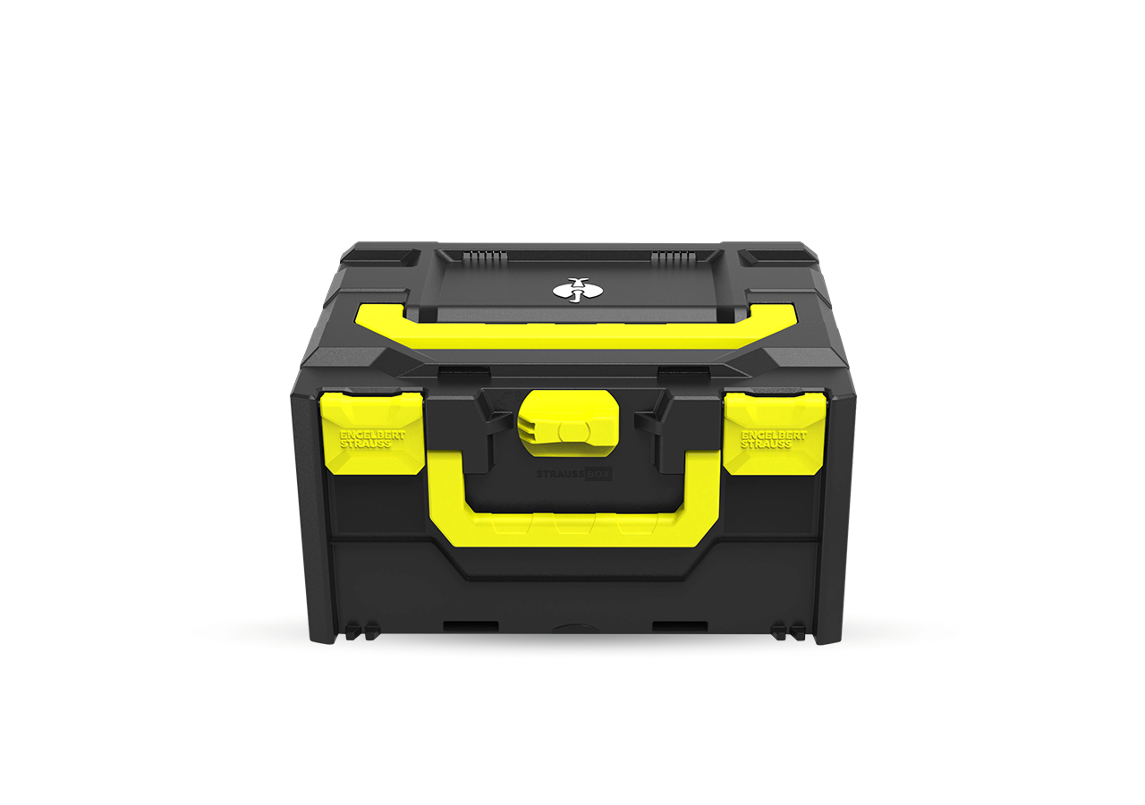 STRAUSSbox System: STRAUSSbox 215 midi Color + high-vis yellow