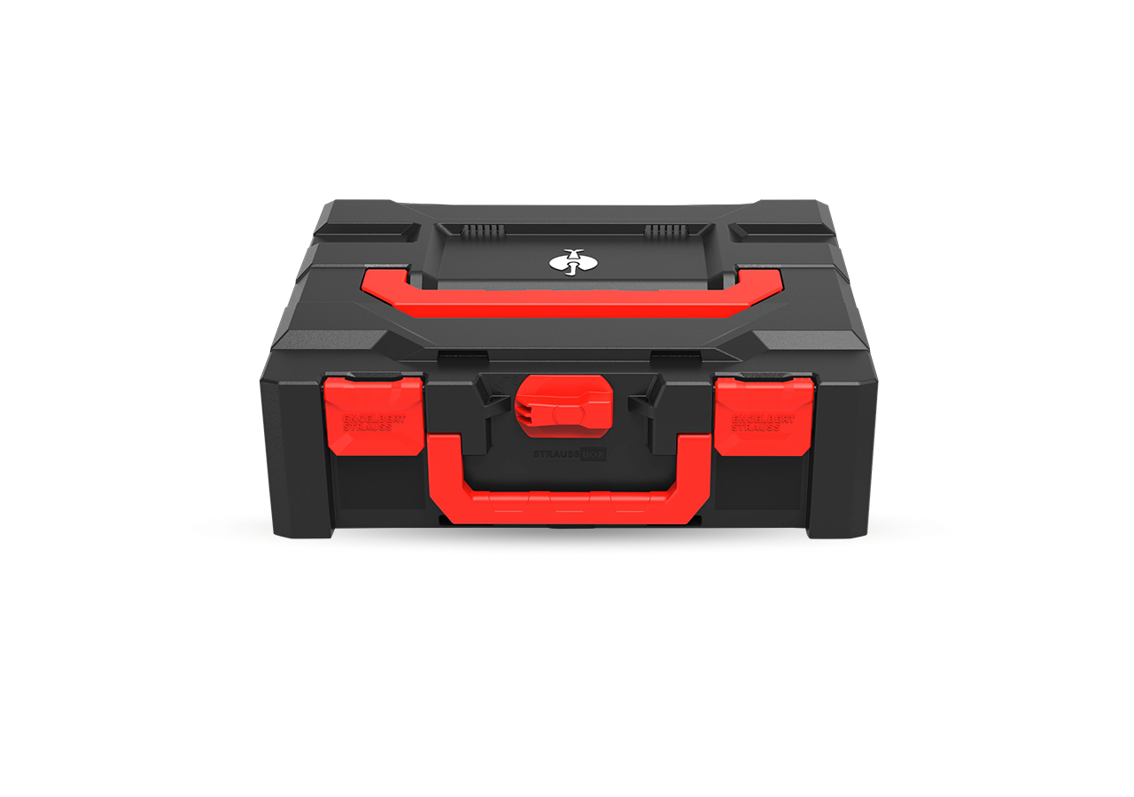 STRAUSSbox System: STRAUSSbox 145 midi+ Color + eldröd